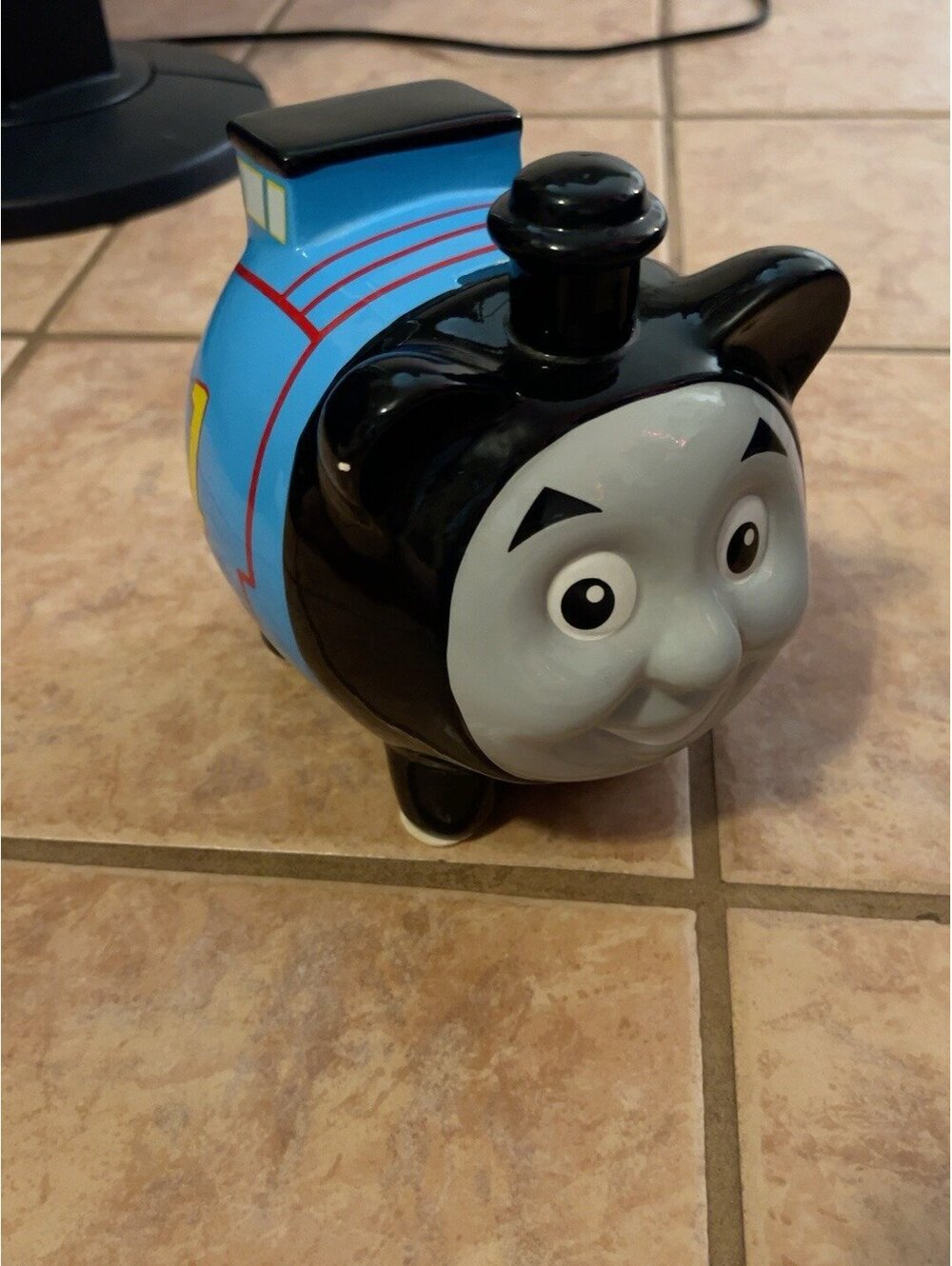 Thomas & Friends Thomas the Tank Engine Ceramic Coin Bank Piggy Bank 2015